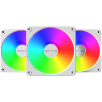 CASE FAN 120MM GF120R V2/ARGB PWM 3I1 (W) MONTECH 