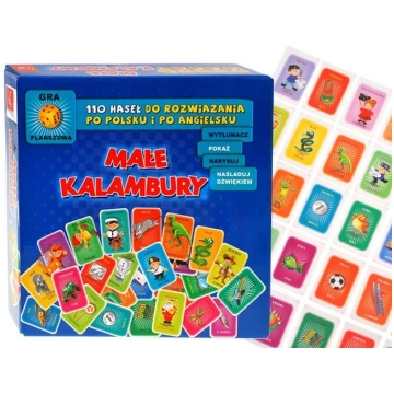 Java Party game SMALL CHARACTERS - 110 Polish-Engl
