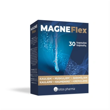MAGNEFLEX, 30 kapsulas Lotos Pharma