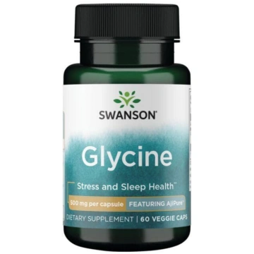 Glicīns - 500 mg - N60 - Glicīns - ar AjiPure - Sw