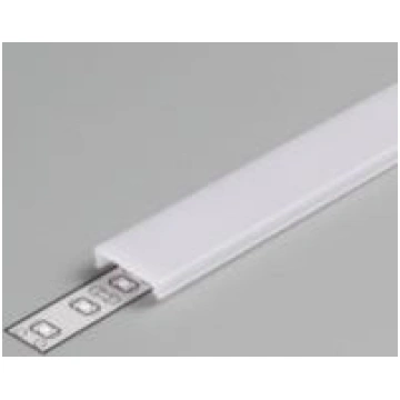 LED profila pārsegs C profilam ARC12 , 3m, balts, 