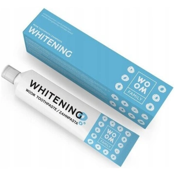 WOOM FAMILY WHITENING Efektīva Balinošā zobu pasta