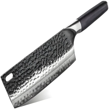 Damaskas virtuves nazis HA-38019 - Cleaver / Melna