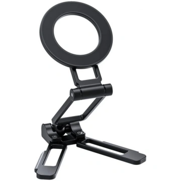 Leofoto PS-5 Magnetic Foldable Phone Stand - Black