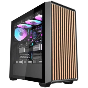 Darkflash DS900WD computer case (juodas) + 4 fans 