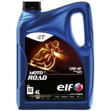 Motoreļļa ELF Moto 4 Road 10W-40, 4L