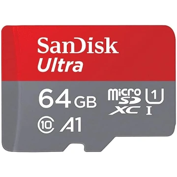 Atmiņas karte SANDISK Ultra microSDXC 64GB + Adapt