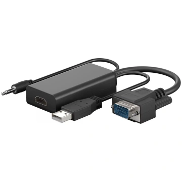 Goobay video kabeļa adapteris 61259 0.16m VGA D-Su