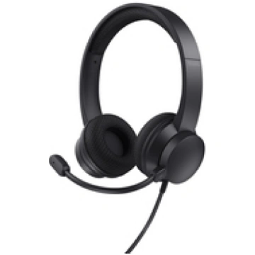 Trust Ayda PC On-ear Noise cancelling headset Blac