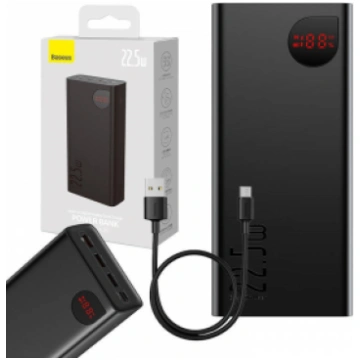 Baseus Adaman Fast Charge Power Bank Ārējas Uzlāde