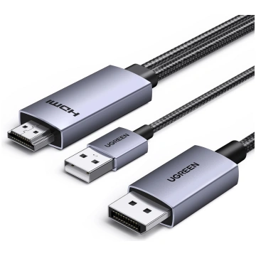 Cable HDMI to DisplayPort 4K 2m single-sided 4K@60