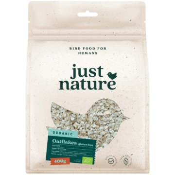 Bezglutēna auzu pārslas BIO 400g JUST NATURE