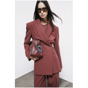 Wrap blazer