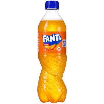 Gāzēts dzēriens FANTA Orange, PET, 0.5l(DEP)