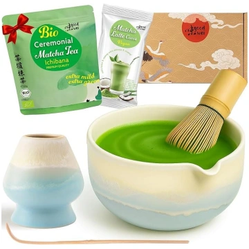 Goodwei Matcha komplekts ar augstas kvalitātes ker