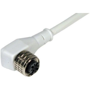 Konektors ar kabeli CS-A2-02-G-10, M12, 4-PIN, leņ
