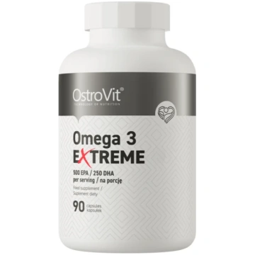 OstroVit Omega 3 Extreme kapsulas, 90 gb