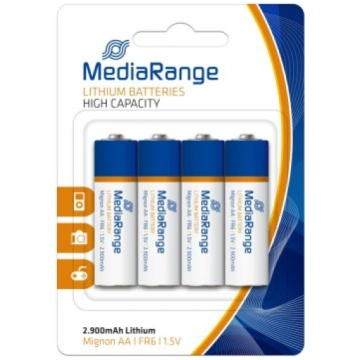 BATTERY LITHIUM MIGNON AA 1.5V/4PCS MRBAT154 MEDIA