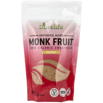 DURELIFE, Erythritol Blend Monk Fruit, Golden, 1 l