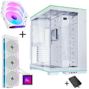 Lian Li O11 Dynamic EVO RGB PC-Gehause Bundle Hydr