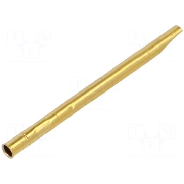 Test probe socket | gold-plated | KS-712 | L: 30mm