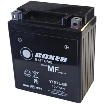Akumulators Boxer YTX7L-BS 12V 7Ah 120A