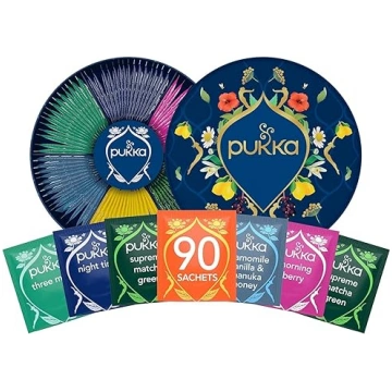 Pukka organiskās tējas dāvanu komplekts, Premium S