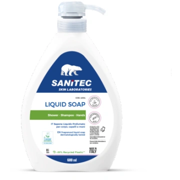 Ekoloģiskās šķidrās ziepes Sanitec GREEN POWER Liq