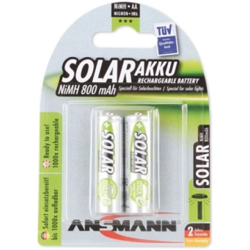 1x2 Ansmann maxE NiMH rech.bat. Mignon AA 800 mAh