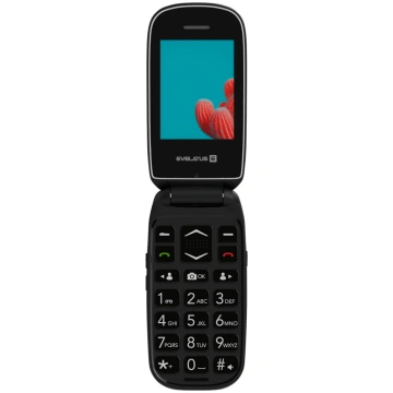 Evelatus Wave 2 Pogu Flip telefons ar Duālu Sim & 