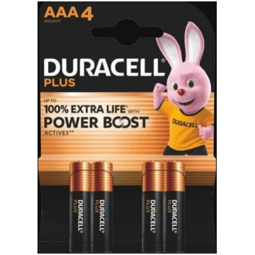 DURACELL Plus Boost MN2400 AAA BL4 | Duracell