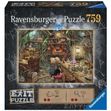 Ravensburger: puzzle iziet - ragana virtuve 759 el