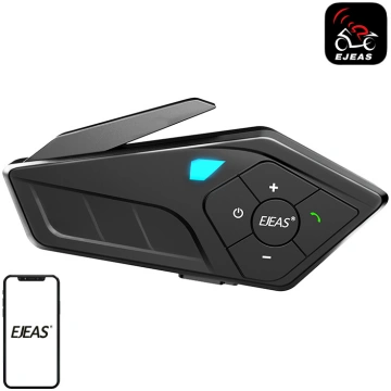 Ejeas E1PRO Bluetooth austiņas motocikla ķiverei -