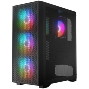 Logic 3 Logic DART PRO ARGB MIDI USB-C PC Case Bla