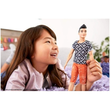 FXL62/DWK44 Barbie Ken Fashionistas Doll, Boho Hip