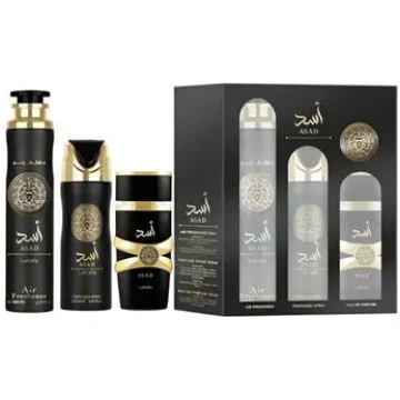 Lattafa Perfumes Asad Gift Set EDP 100 ml, Deospra