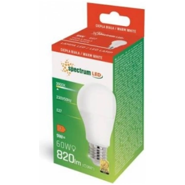 Spuldze LED 9W 820Lm