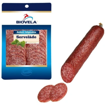 Auksti kūpināta servelāde 110g BIOVELA (450-23163)