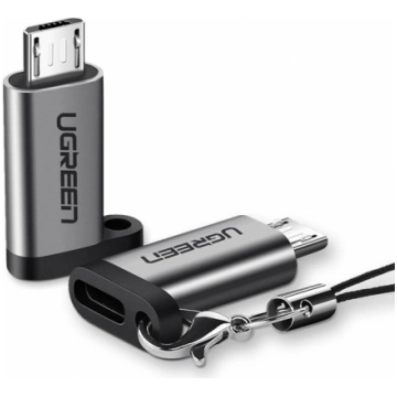 Ugreen USB Type C to micro USB adapter gray (50590
