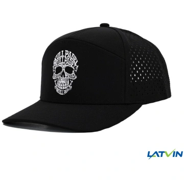 SKULL PADEL cepure melna/balta
