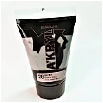 Akrila krāsa "A"KRYL METALIC", 100ml, #28: sudraba