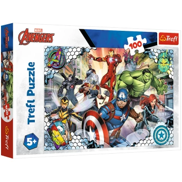 Puzle Trefl Avengers 16454T, 27.5 cm x 41 cm, 100 