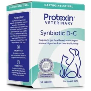 Protexin Synbiotic D-C prebiotikas zarnu disbalans