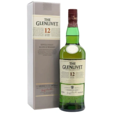 Viskijs - Glenlivet 12 YO 1 l 40 %
