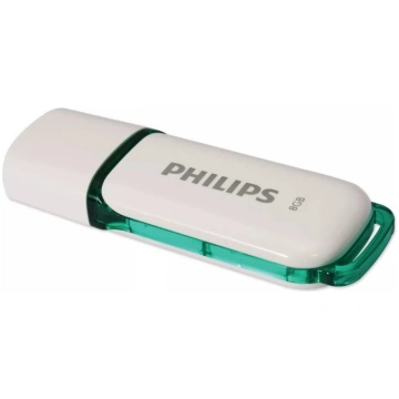 Philips USB 2.0 Flash Drive Snow Edition (zaļa) 8G