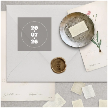 Zīmogs // DATUMS X - Lotte's Papery