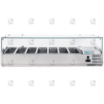 Aukstuma picas galds ventilējams +2+8°C n.7 x GN1/