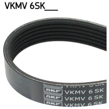 Ķīļrievu siksna SKF VKMV 6SK1024
