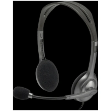 Austiņas ar mikr. Logitech H111 stereo headset, 3.