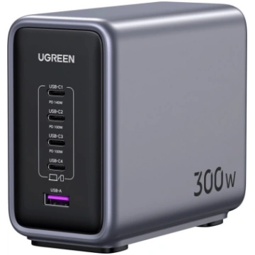 Ugreen Nexode GaN Fast Tīkla Lādētājs 300W